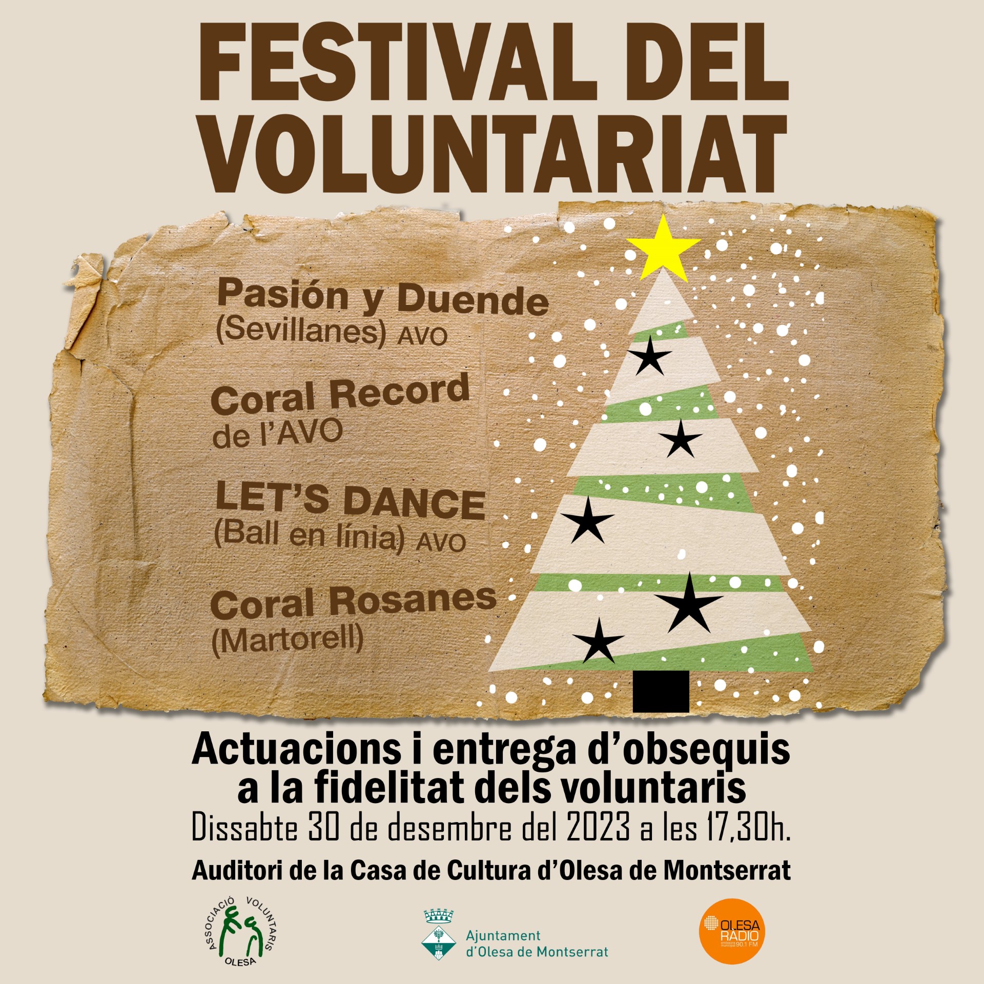 Cartell Festival Voluntariat 2023