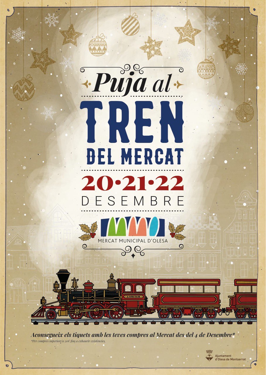 Cartell del Tren del Mercat 2023