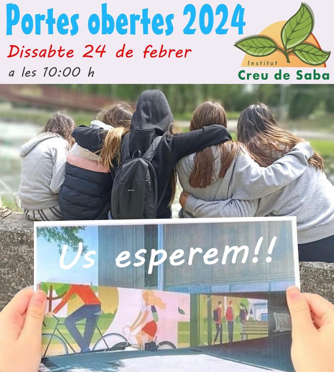 Jornada de portes obertes de l'Escola Creu de Saba