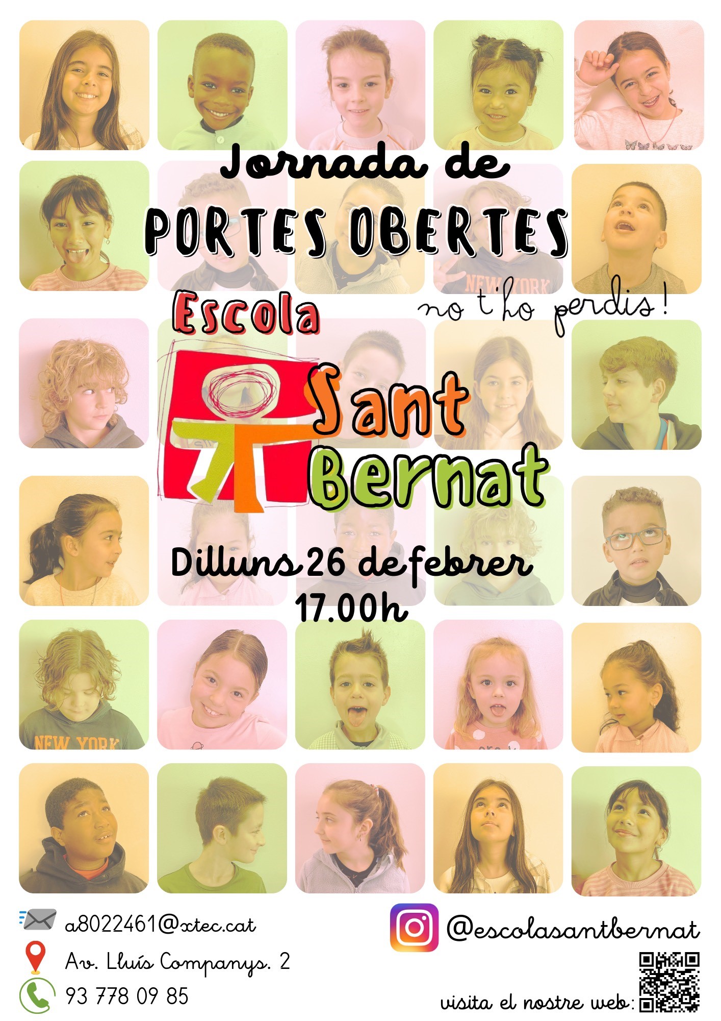 Jornada de portes obertes de l'escola Sant Bernat