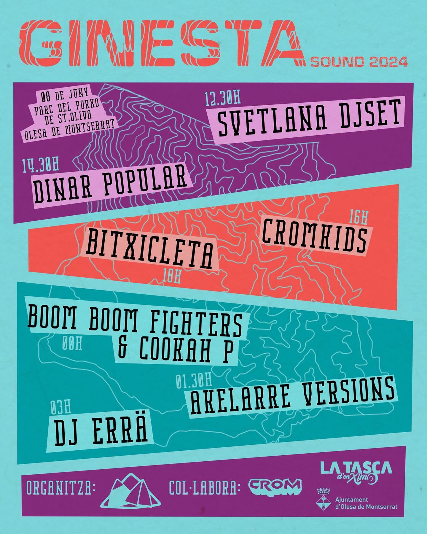 Cartell del Ginesta Sound 2024