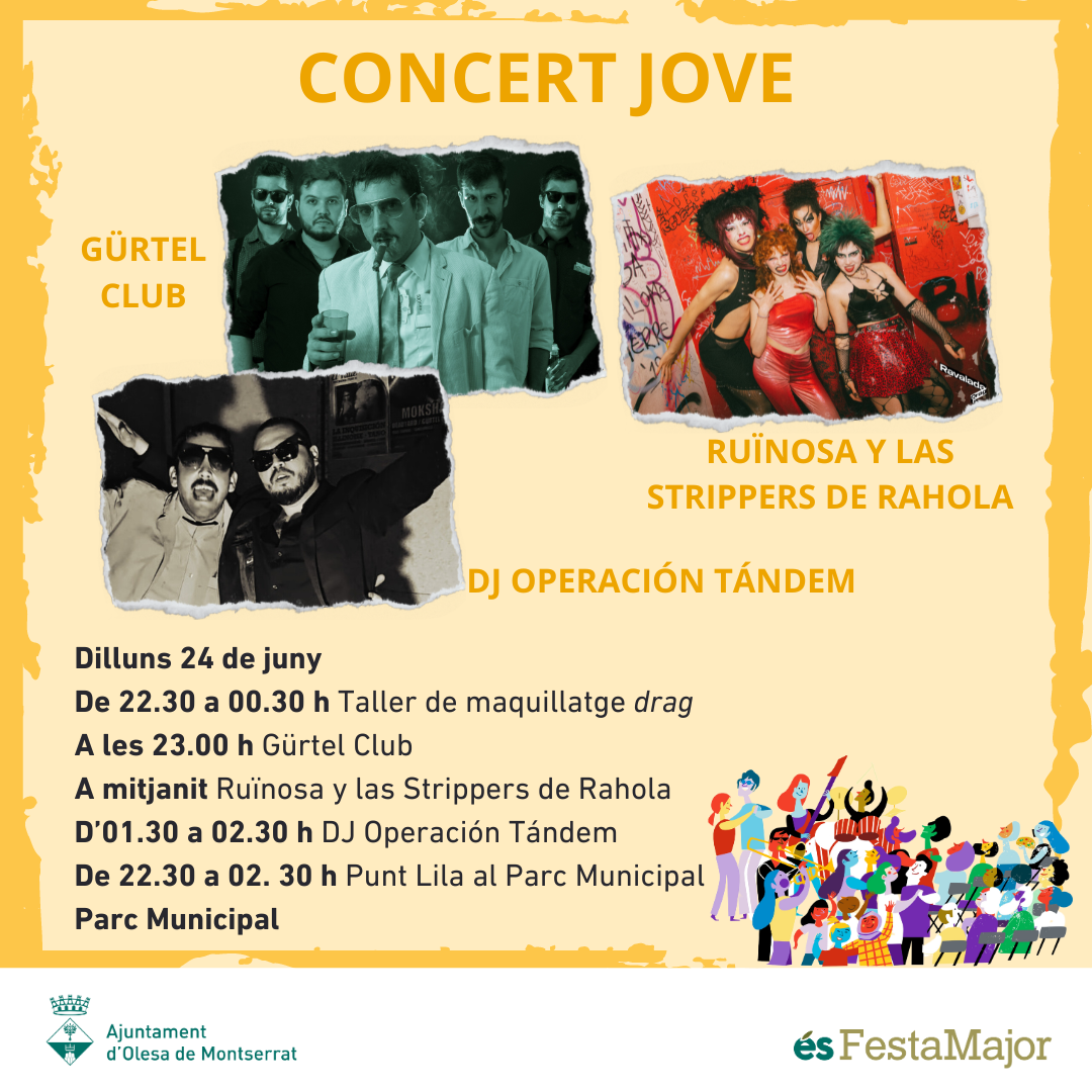 Festa Major: concert jove