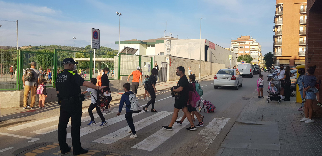 Els centres educatius olesans fan una bona valoració dels primers dies de curs