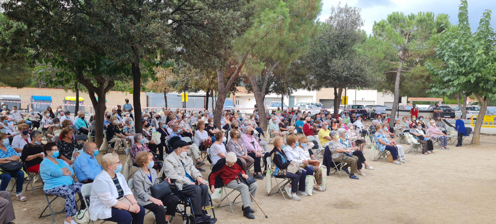 Unes 300 persones participen en la commemoració del Dia Internacional de les Persones Grans