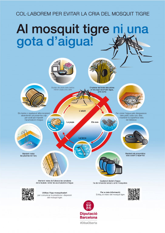 Nou conveni per al control de mosquits durant l'any 2020