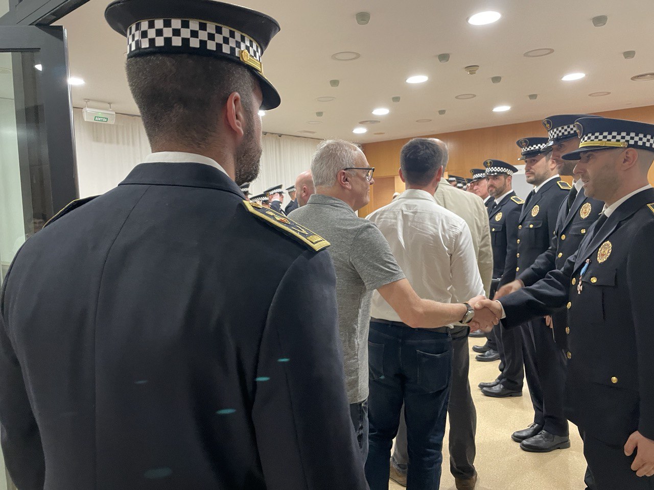 La Policia Local celebra la diada de Sant Miquel amb el lliurament de reconeixements