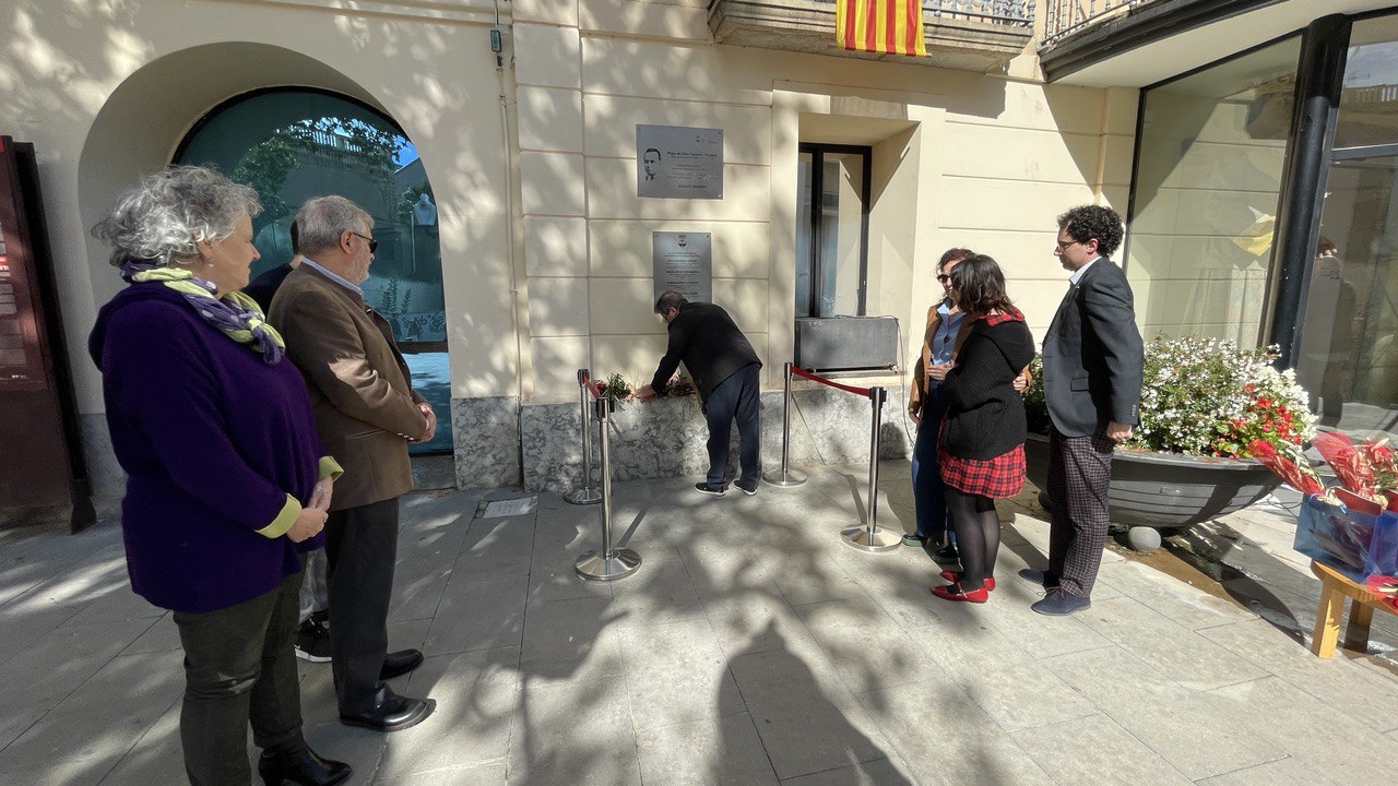 Acte d’homenatge als 4 alcaldes olesans de la Segona República